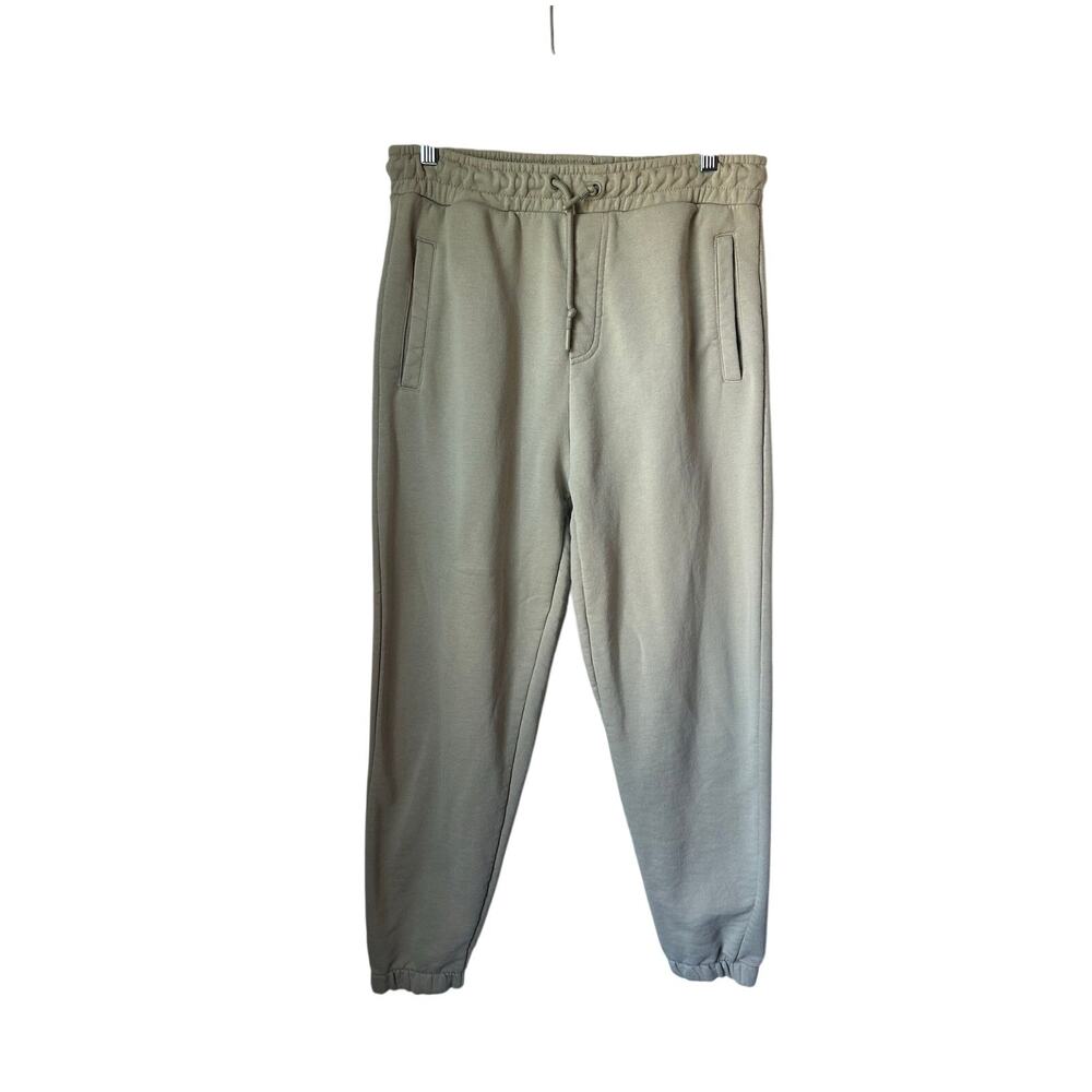 Zara Beige Sweat Pants - Large